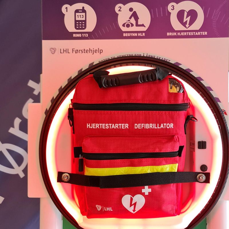 Bæreveske hjertestarter