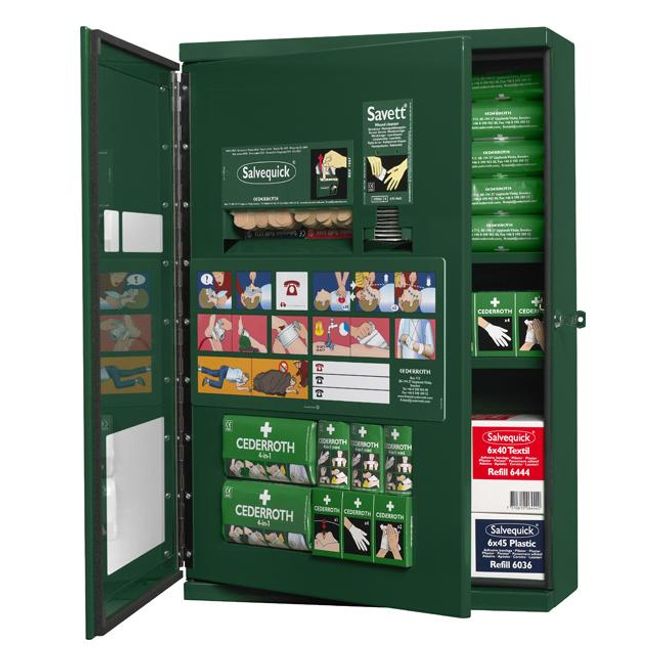 Hovedbilde Førstehjelp Cederroth skap 2909NO