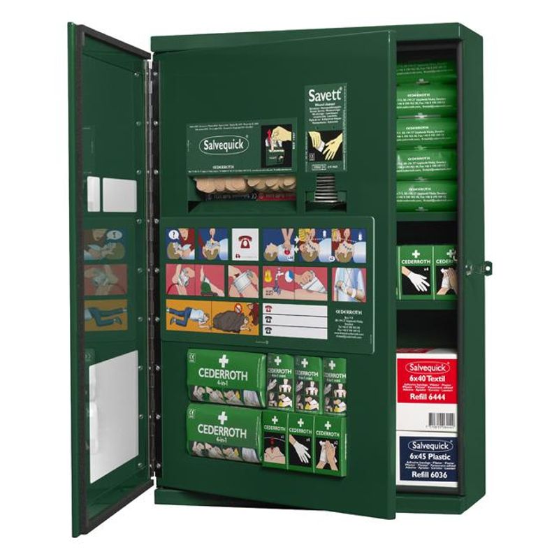 Førstehjelp Cederroth skap 2909NO