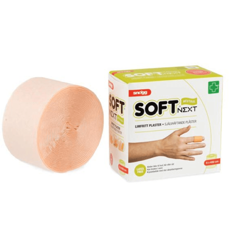 Soft NEXT 6cm x 4,5m - Hudfarget 1stk.