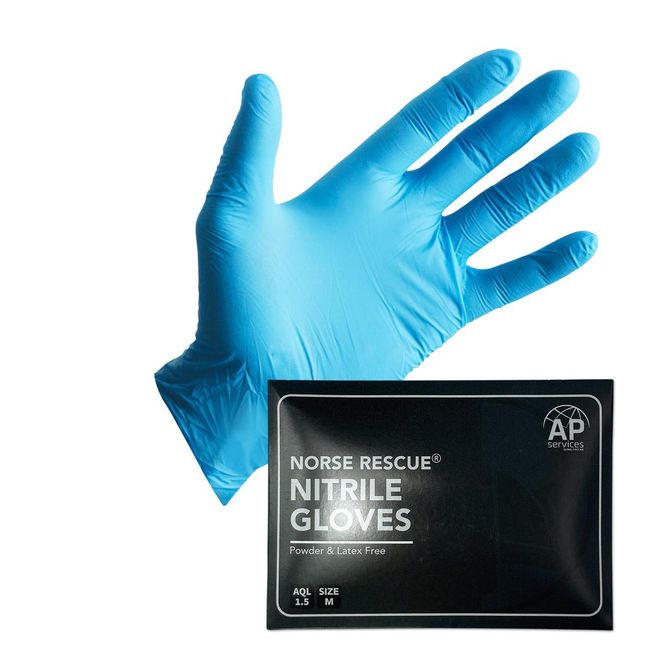 Hovedbilde NORSE RESCUE Nitril Hansker Medium