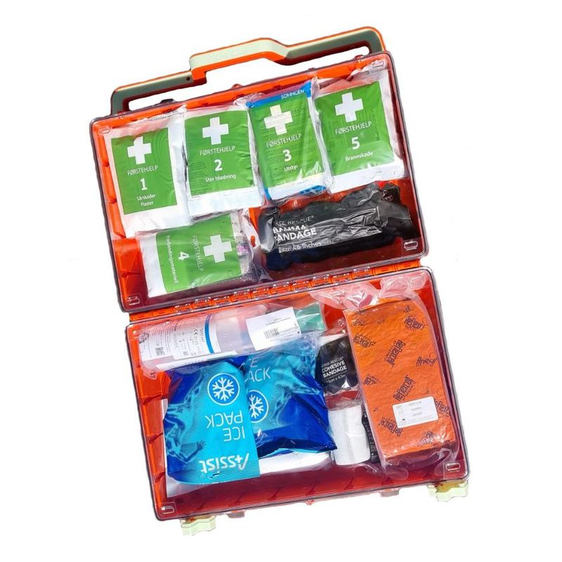 Førstehjelpskoffert proff komplett LHL
