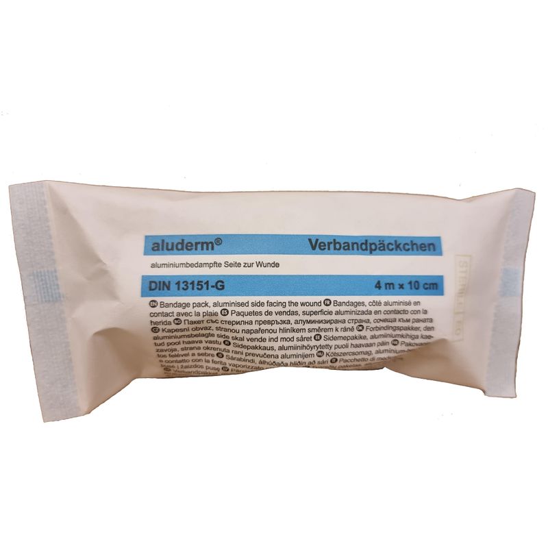 Enkeltmannspakke stor Aluderm® 4m x 10cm
