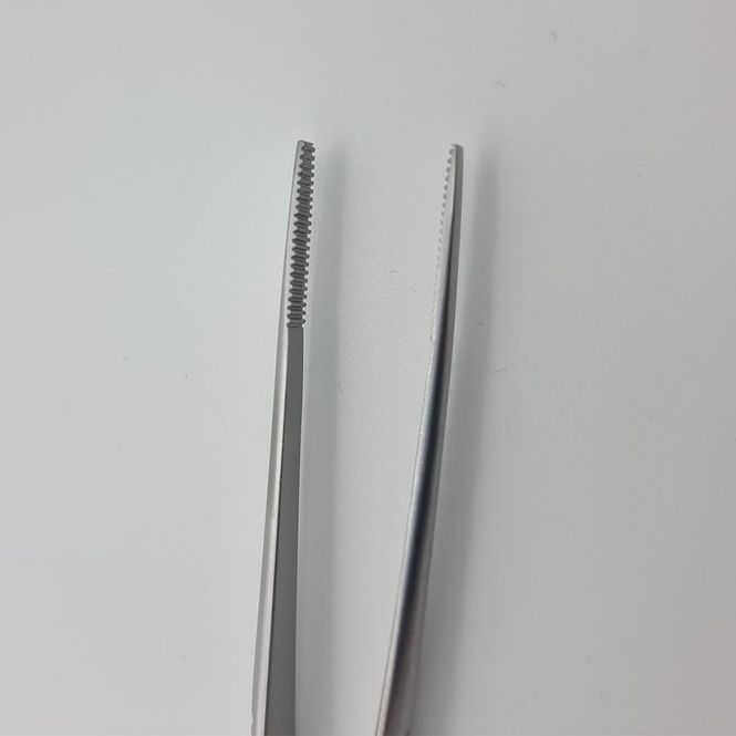 Hovedbilde Pinsett med rett ende	11cm