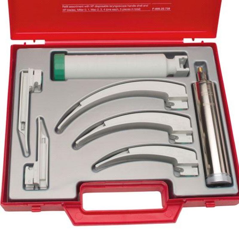 Laryngoskop sett HEINE XP (Akuttsett)