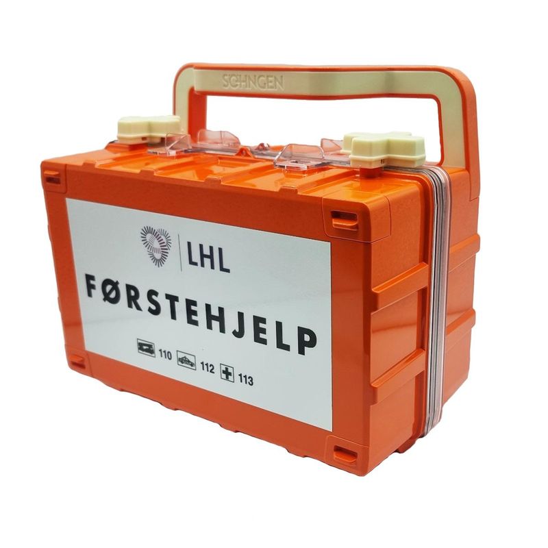 Førstehjelpskoffert Standard Komplett LHL