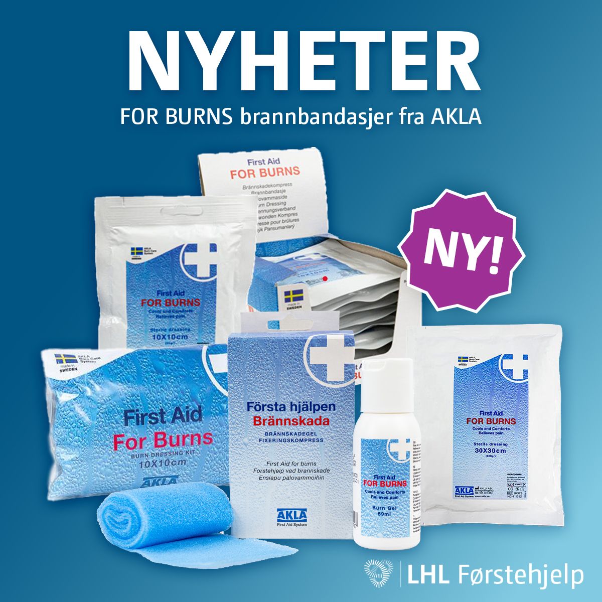 AKLA brannbandasjer